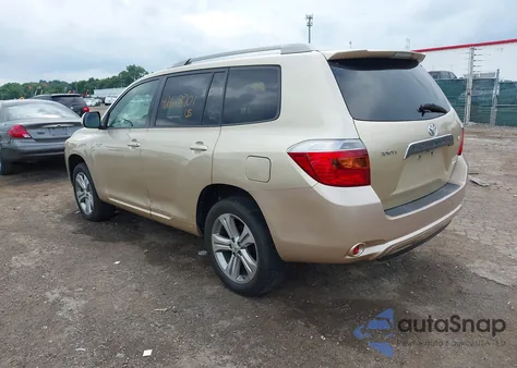 2008 Toyota Highlander Sport z USA, uszkodzony, nr VIN JTEES43A082088281